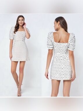 Fore linen blend Mini Dress, M